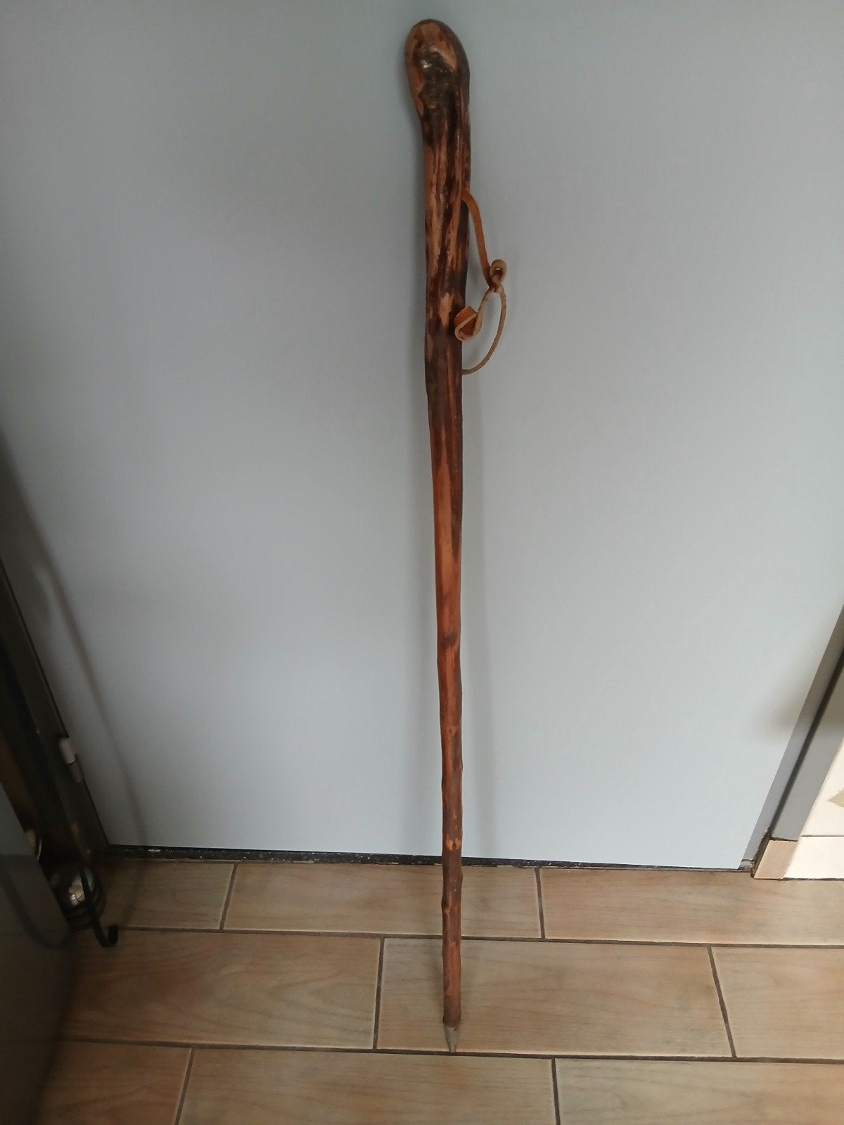 Prachtige handgemaakte  wandelstok., Ophalen