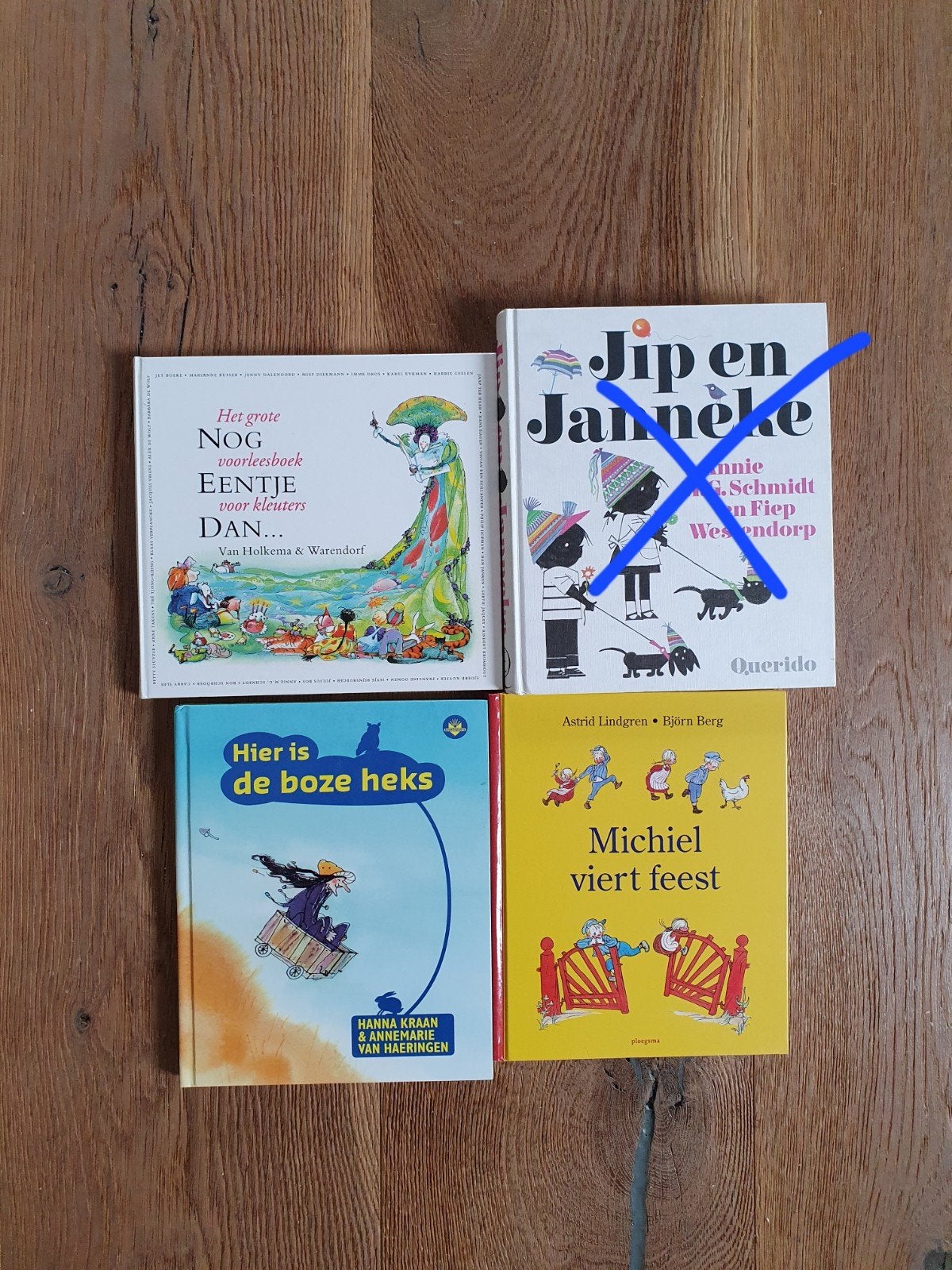 Hier is de heks,nog eentje dan,  michiel viert feest, Ophalen of Verzenden, Verhalen