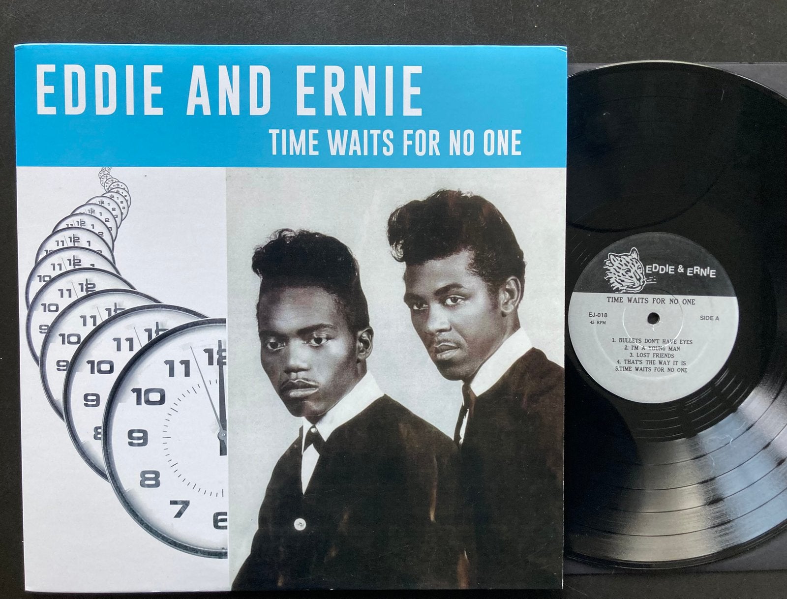 Eddie & Ernie - Time Waits For No One Deep Soul, LP, Ophalen of Verzenden, Zo goed als nieuw, Soul