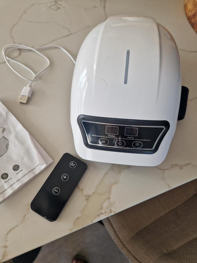 Knie massage apparaat met warmte en vibratie, Ophalen of Verzenden
