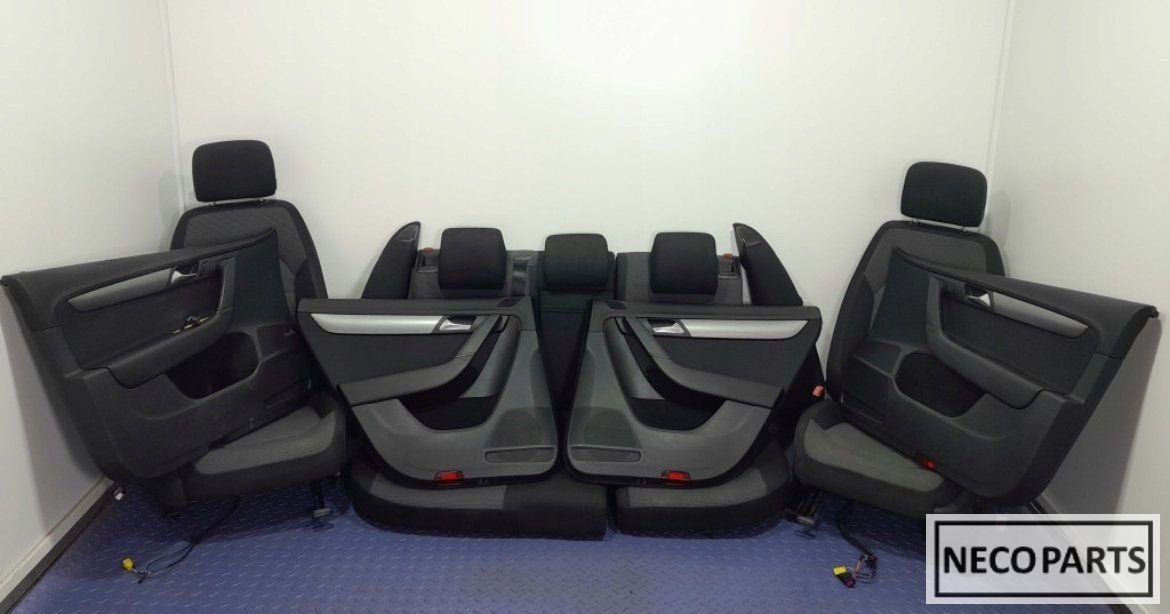 VW PASSAT B7 COMBI STOELEN STOEL ZIJKANTEN SET LEVERBAAR!!, Gebruikt, -, Volkswagen, -