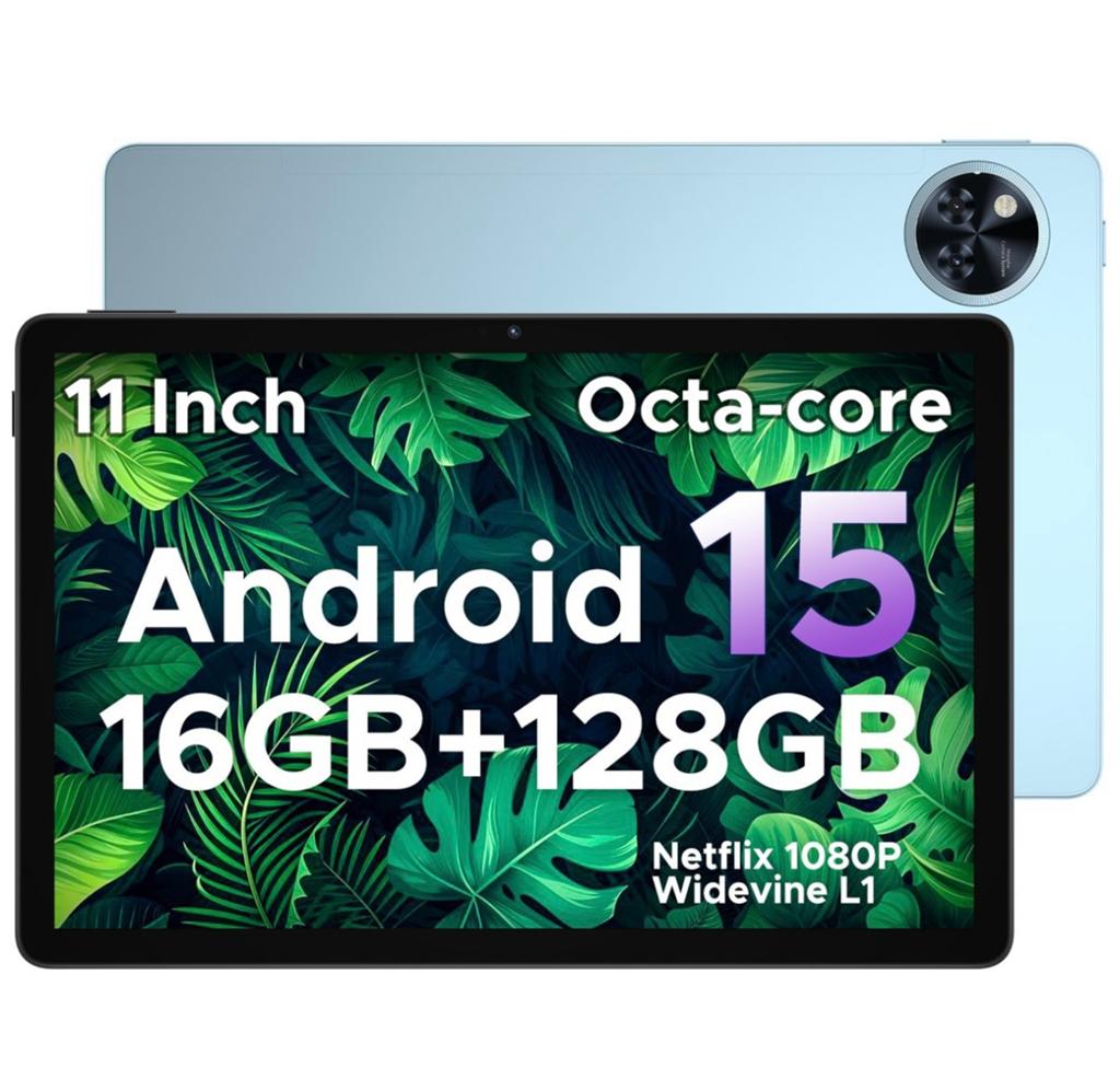 DOOGEE U11 Tablet 11 inch Android 15 16GB+128GB Wi-Fi, Computers en Software, Android Tablets, Nieuw, Wi-Fi, 11 inch, 128 GB, Ophalen of Verzenden