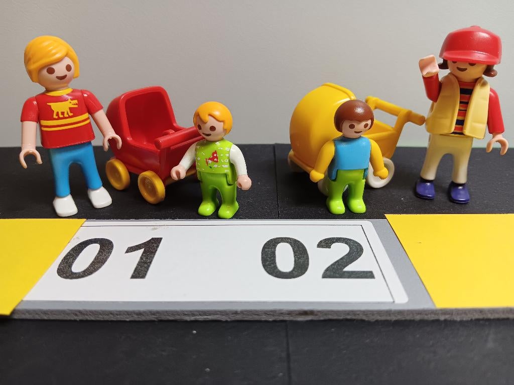 Playmobil Poppetjes Wagen Baby Onderdelen 1,95, Verzenden, Gebruikt, Los playmobil