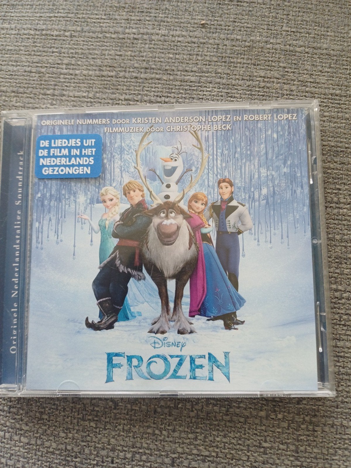 Disney Frozen CD - Originele Nederlandse Soundtrack, Ophalen of Verzenden