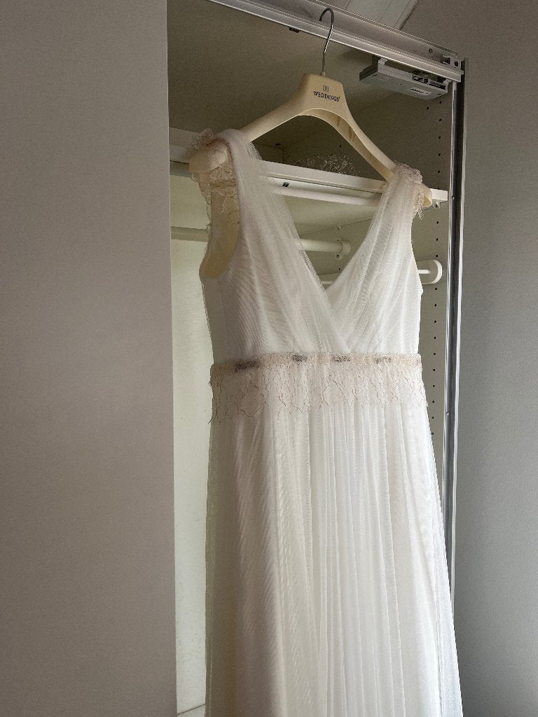 Prachtige Vintage Rembo Styling Bohemian Jurk – Maat S, Trouwjurk, Meerkleurig, Ophalen of Verzenden, Rembo styling