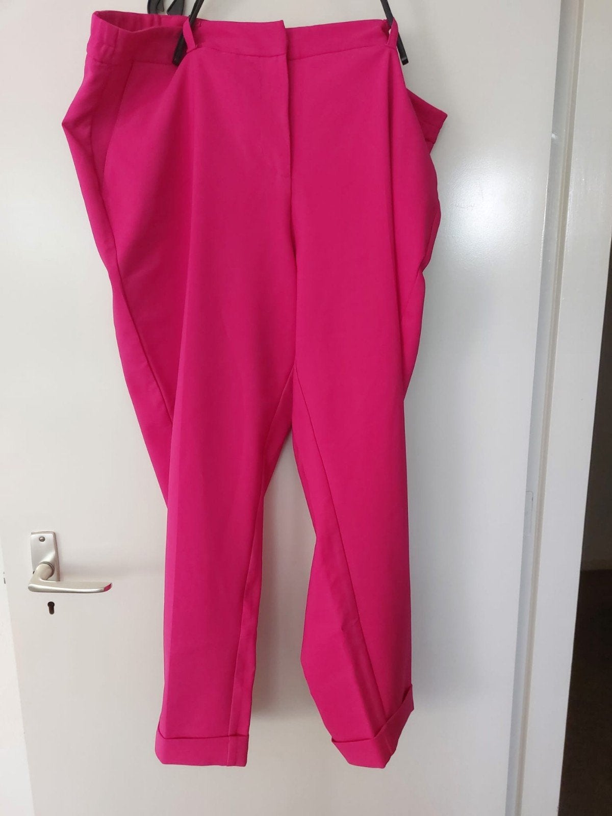 Rose broek maat 48, Maat 46/48 (XL) of groter, Ophalen of Verzenden, Zo goed als nieuw, Roze