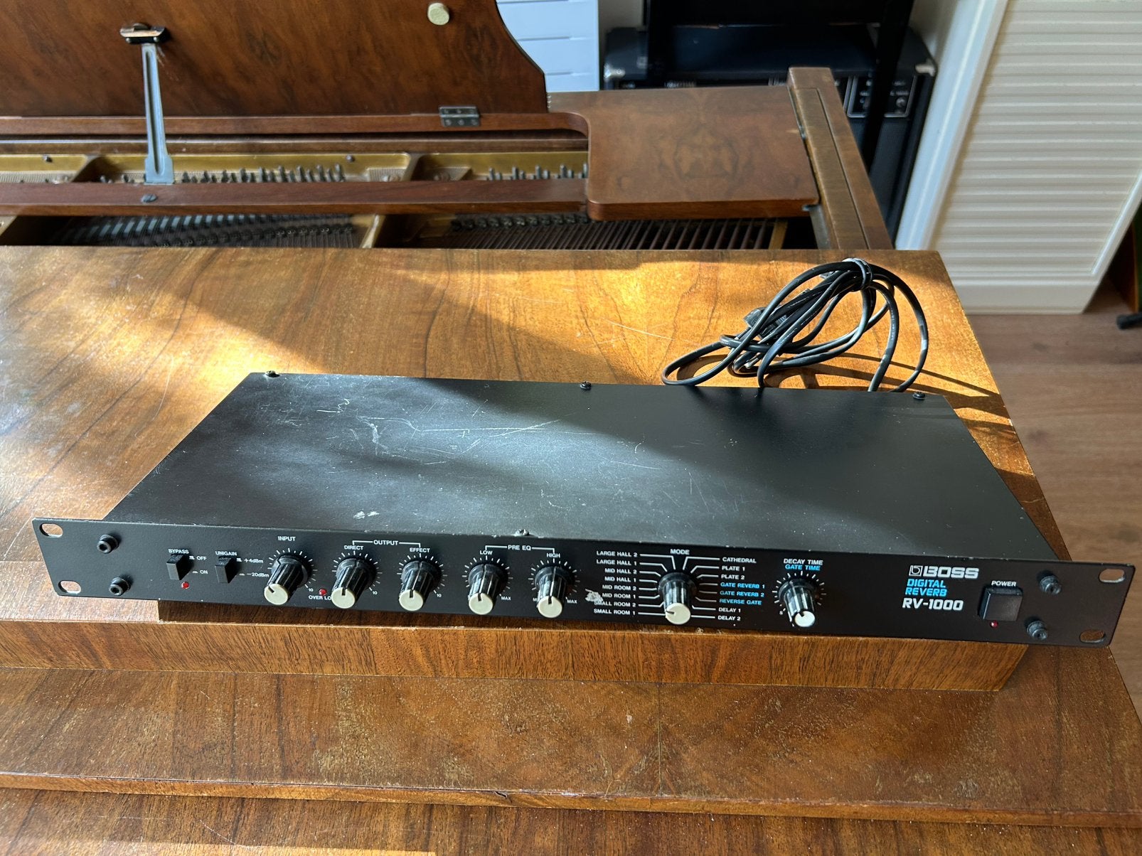 Boss RV1000 reverb, Ophalen of Verzenden, Zo goed als nieuw, Reverb