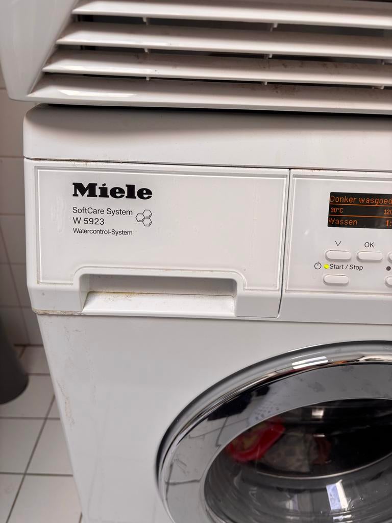 Miele- Wasmachine, Ophalen, Gebruikt, Voorlader, Wolwasprogramma