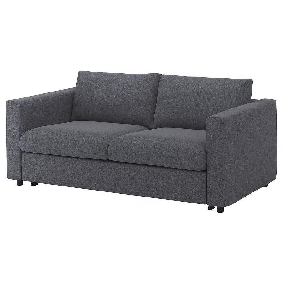 IKEA VIMLE Hoes 2-zits slaapbank Gunnared middengrijs ZGAN, Huis en Inrichting, Banken | Bankstellen, 150 tot 200 cm, Tweepersoons