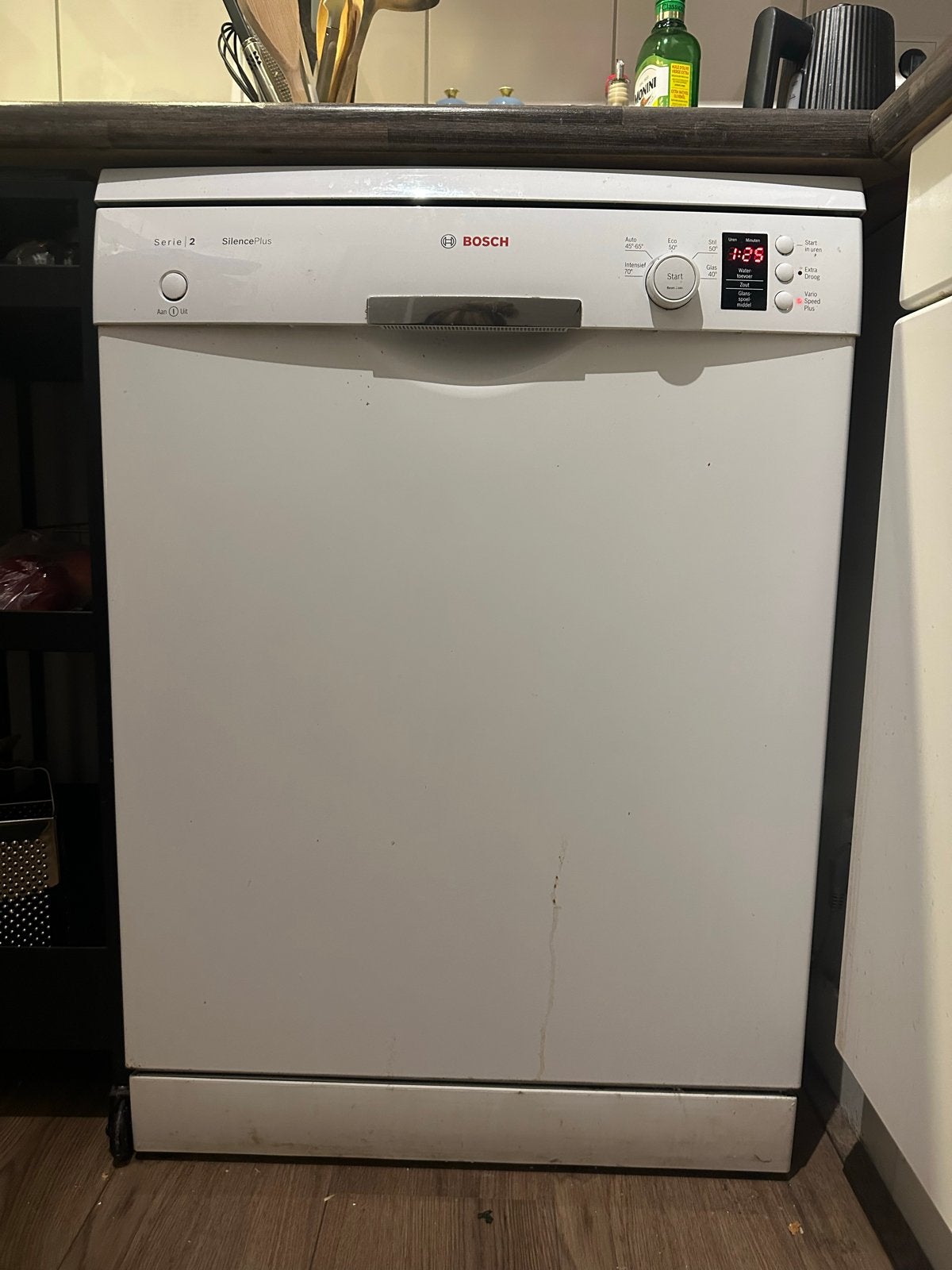 Bosch Serie 2 SilencePlus Vaatwasser - Goede Staat, Witgoed en Apparatuur, Ophalen, Gebruikt, 60 cm of meer, Eco programma