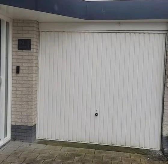 Aluminium kiep kantel garagedeur, goed slot met 2 sleutels, Ophalen, Gebruikt, Garagedeur, Metaal