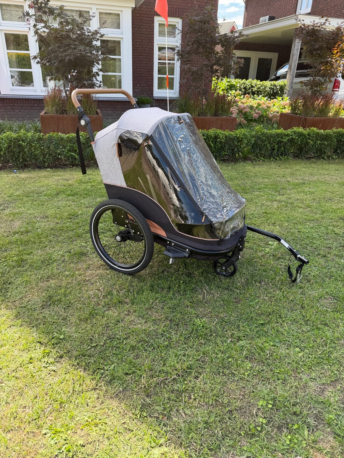 Bobike fietskar / wandelwagen - Zeer nette staat, Ophalen, Opvouwbaar, Zo goed als nieuw, Kinderkar
