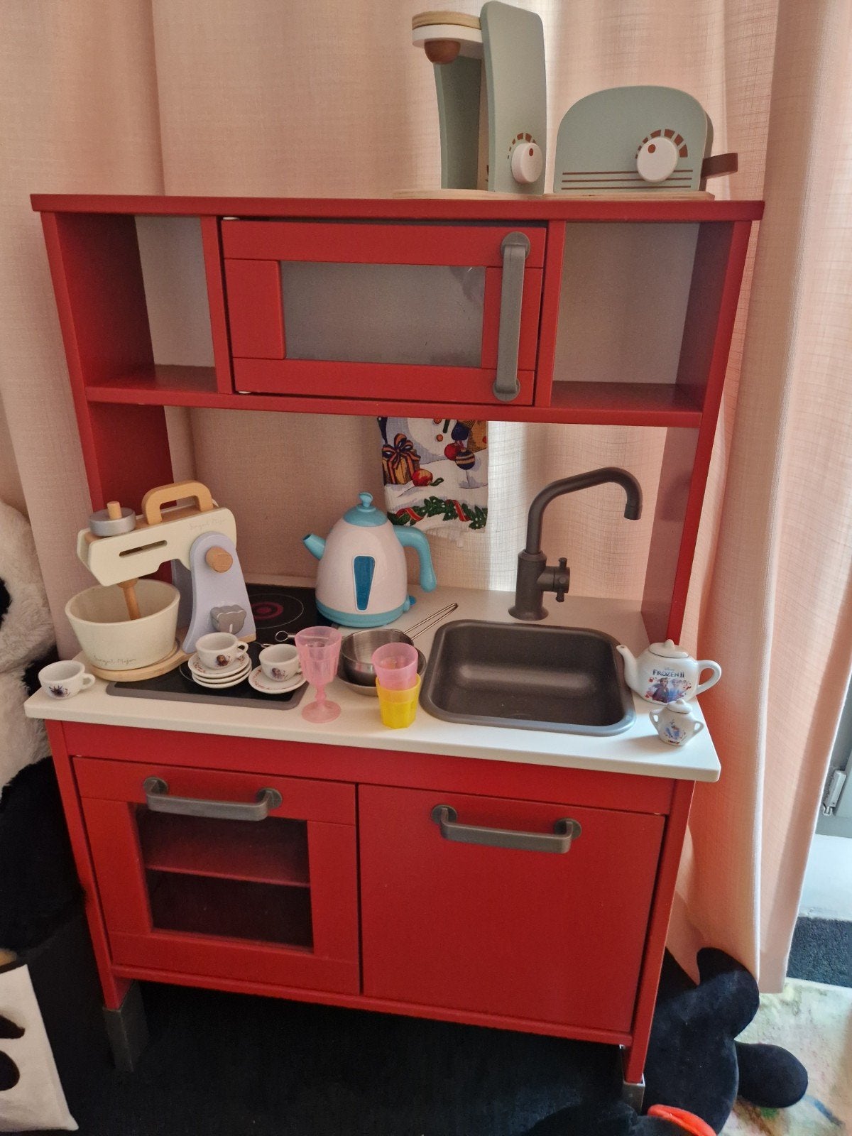 Ikea kinderkeuken, Ophalen
