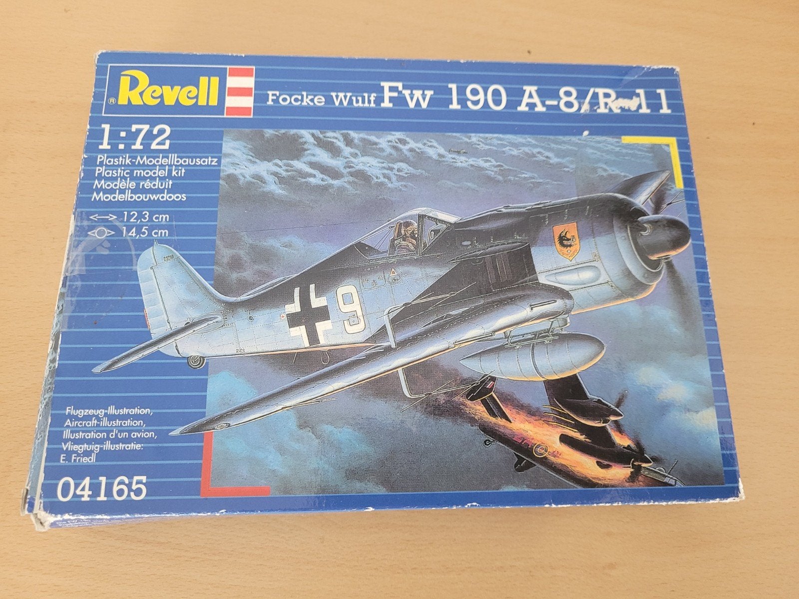 Revell Focke Wulf Fw 190 A-8/R11 modelbouw Vliegtuig 1:72, 1:72 tot 1:144, Henschelstraße 20-30, 32257 Bünde, Duitsland, Revell