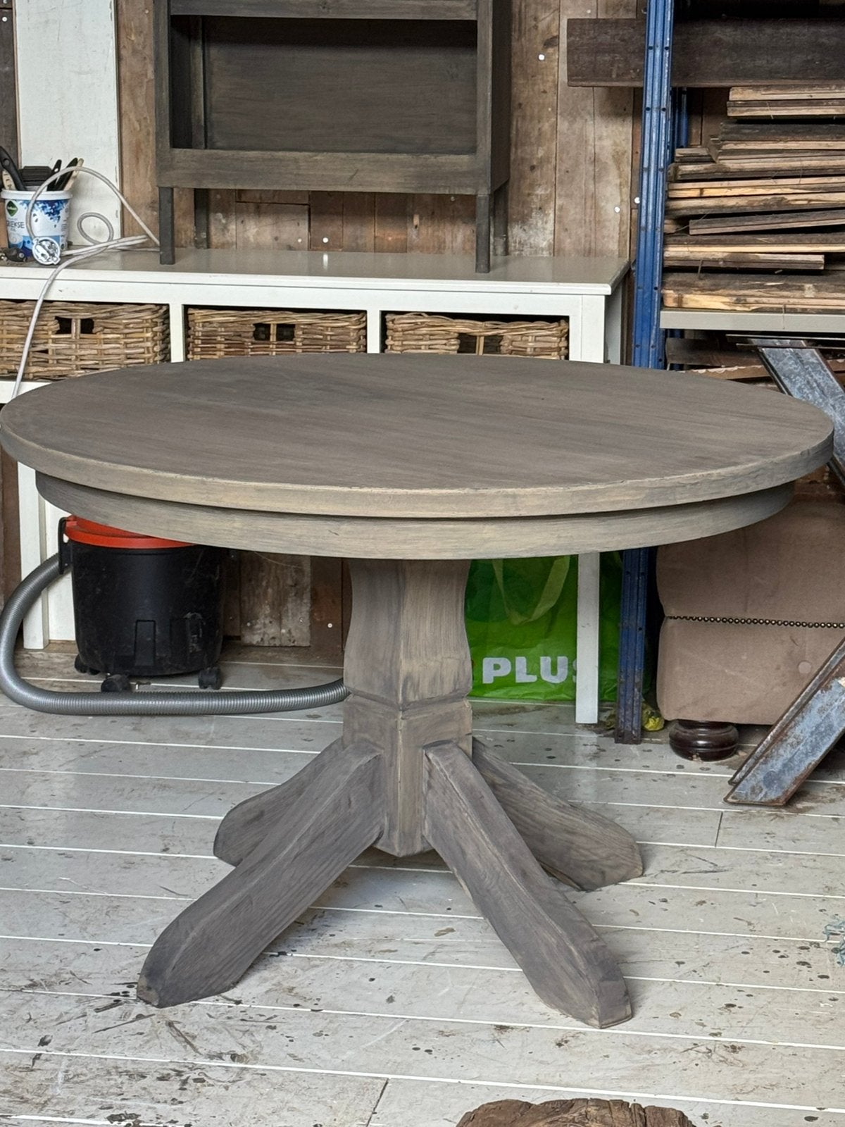 Ronde Eettafel Sober | 120 cm, Huis en Inrichting, Ophalen, Zo goed als nieuw, Rond, 100 tot 150 cm