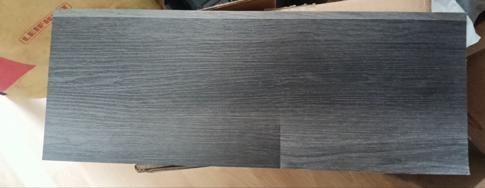 Pvc laminaat 45 m2 - Grijs/Bruin - Zelfklevend, Ophalen