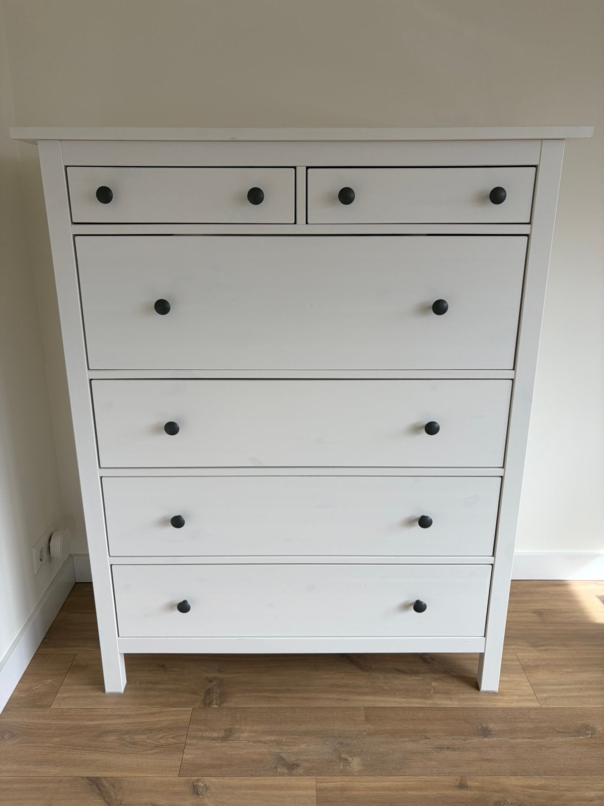 Ikea Hemnes Ladekast, Ophalen, 5 laden of meer, 100 tot 150 cm, 50 tot 100 cm
