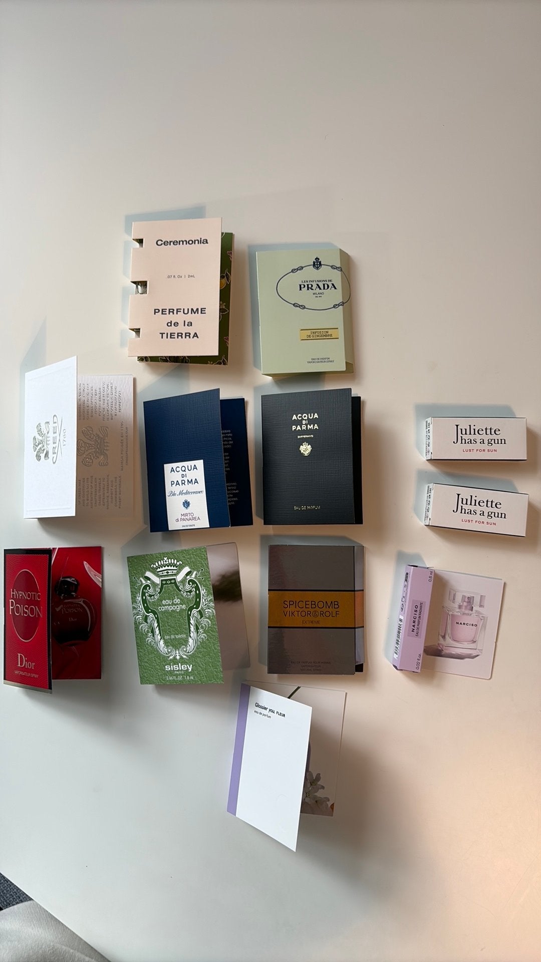 Parfum mini samples, Ophalen of Verzenden, Nieuw