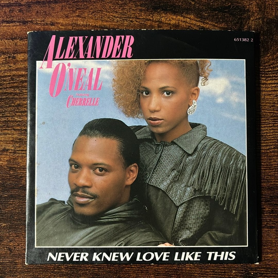 CD Single Alexander O’Neal - Never Knew Love Like This, Ophalen of Verzenden, Zo goed als nieuw, Soul, Single