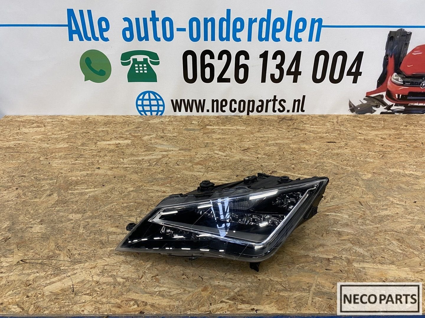 Seat Leon 5f vol led koplamp links 5F1941007A origineel, Gebruikt, -, -, Ophalen of Verzenden