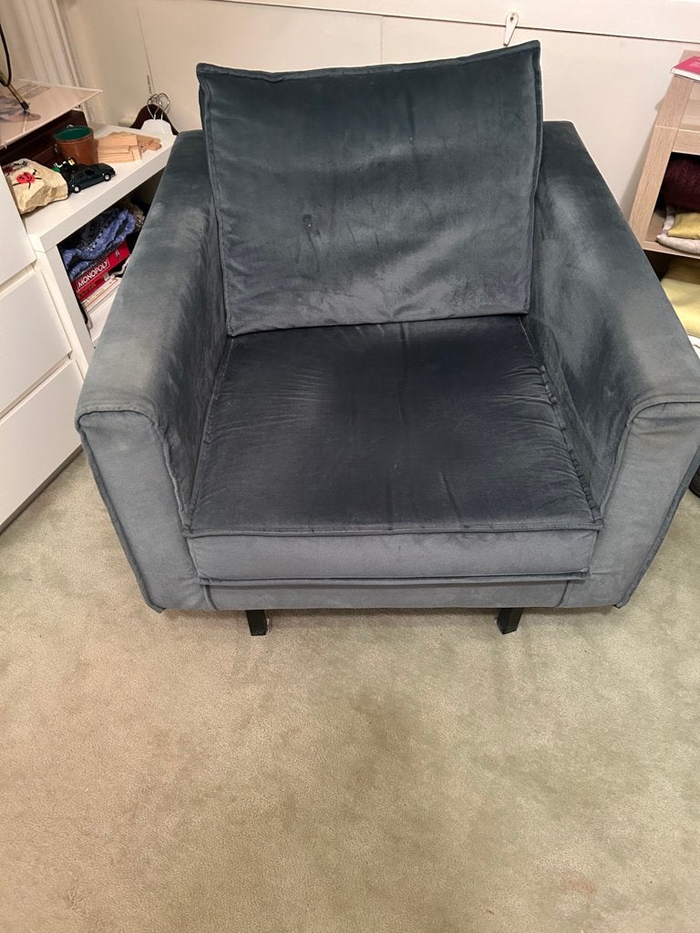 fauteuil stoelen, Ophalen, Gebruikt, 75 tot 100 cm, 50 tot 75 cm