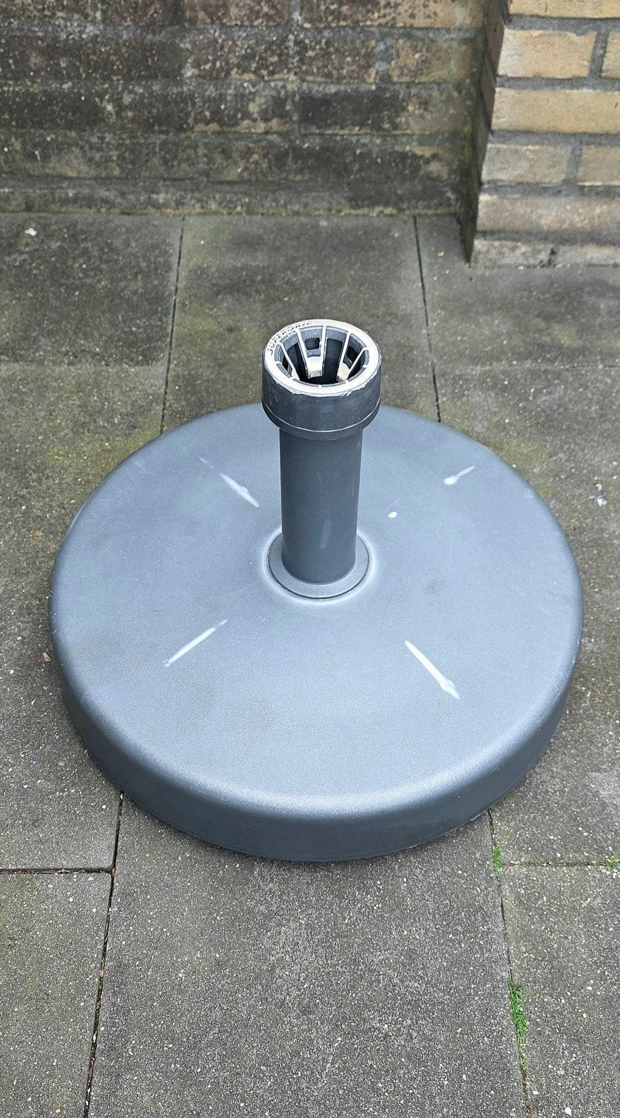 Kunststof Voet voor Droogmolen/Parasol – Supergrip
 Vulbaar, Tuin en Terras, Ophalen of Verzenden, Minder dan 1 meter, Parasolvoet