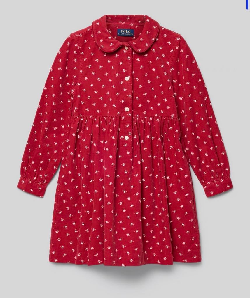 Polo Ralph Lauren Corduroy Jurk - 4T, Ophalen of Verzenden, Zo goed als nieuw, Meisje