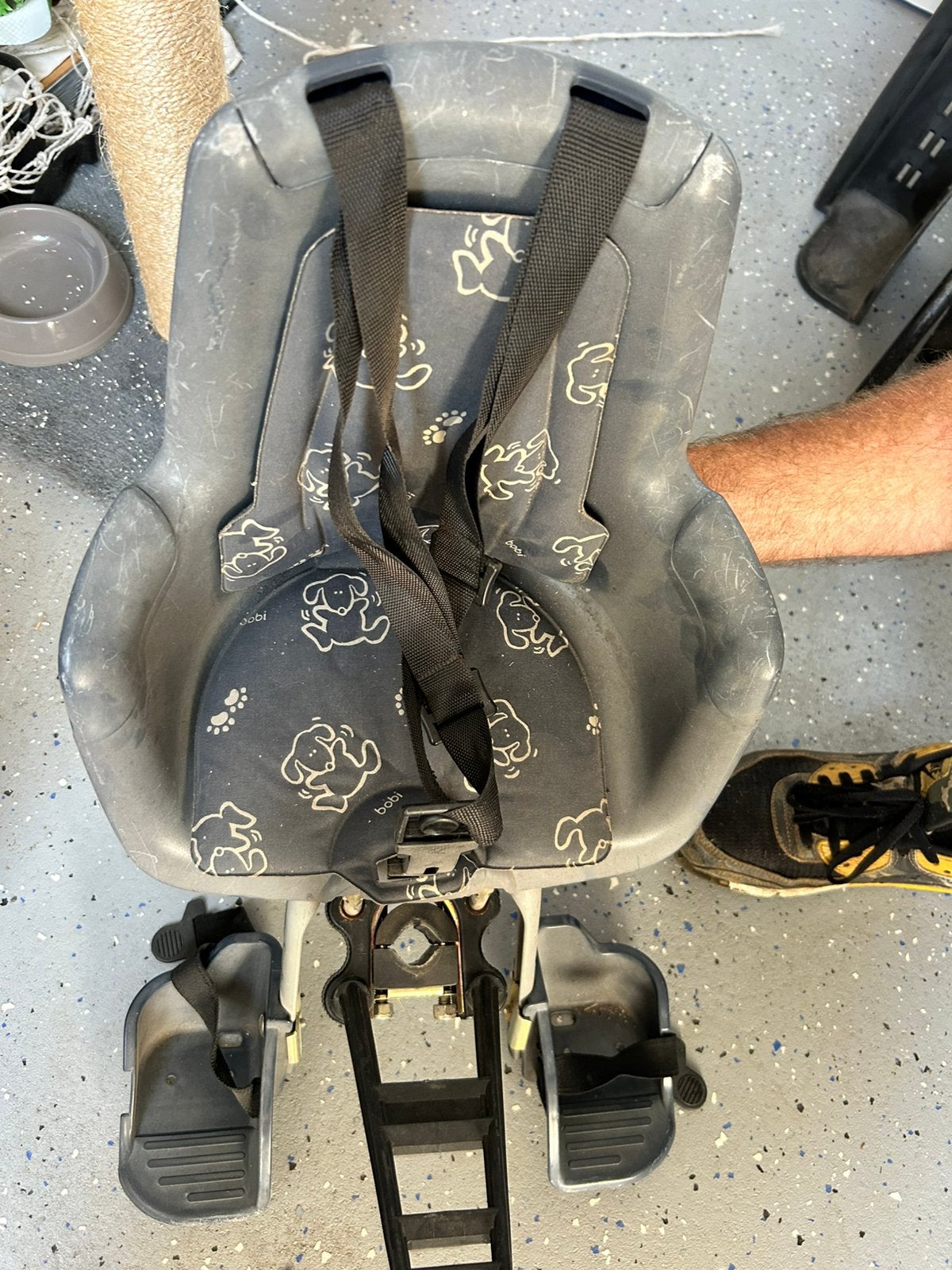 Bobob fiets stoel voorop, Fietsen en Brommers, Ophalen, Gebruikt