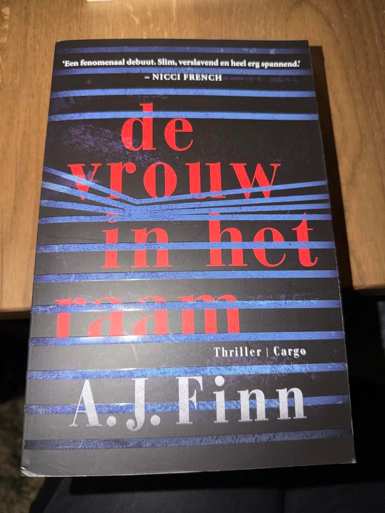 HKL.  A.J. Finn - De vrouw in het raam, Ophalen of Verzenden, Zo goed als nieuw, Nederland, A.J. Finn