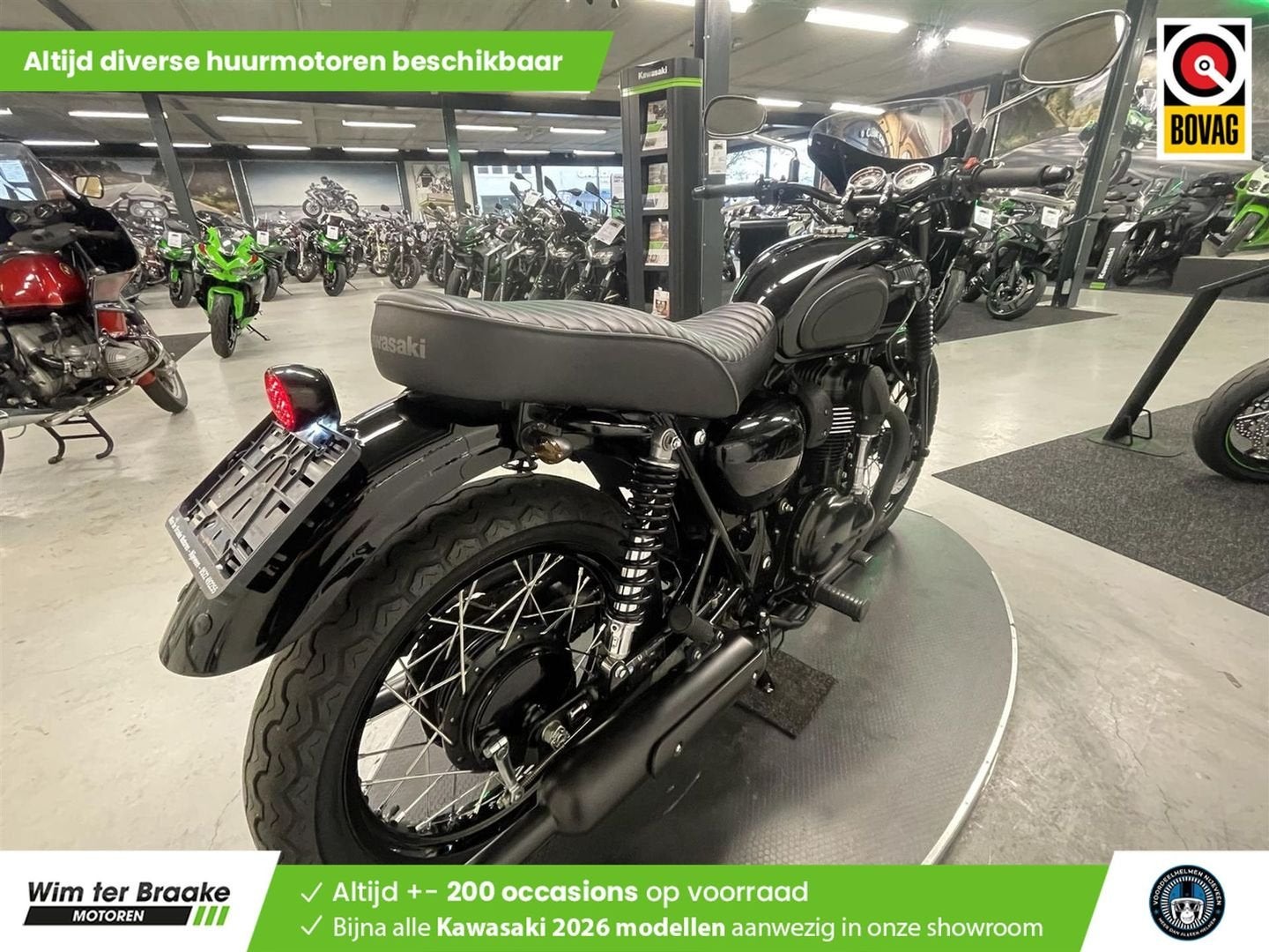 KAWASAKI W800 SPECIAL EDITION (bj 2016), 2 cilinders, Kawasaki, Bedrijf, Onbekend