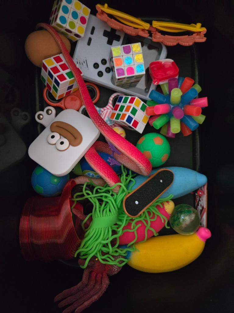 Diverse Fidget Speeltjes & Stressverminderaars Collectie, Ophalen, Gebruikt, Jongen of Meisje