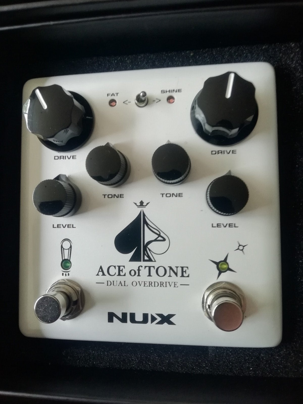 NUX Ace of Tone Dual Overdrive Gitaar Pedaal, Muziek en Instrumenten, Ophalen of Verzenden, Nieuw