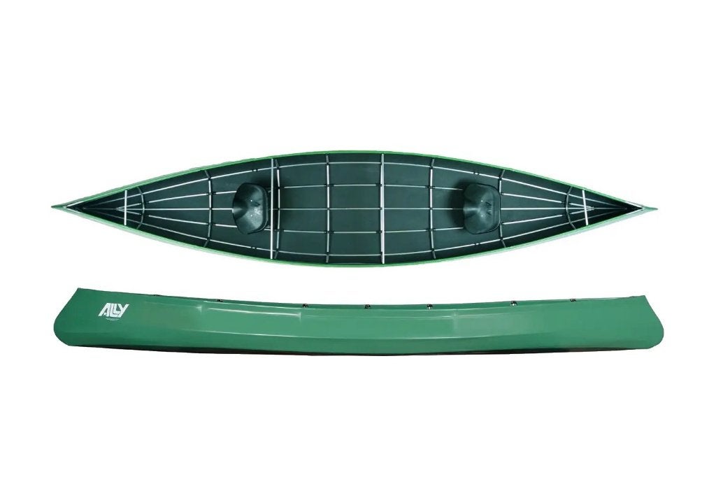 Ally vouwbare kano - 16,5′ DR – 2 p. allround, Watersport en Boten, Kano's, Ophalen, Gebruikt, Met peddels, Twee personen