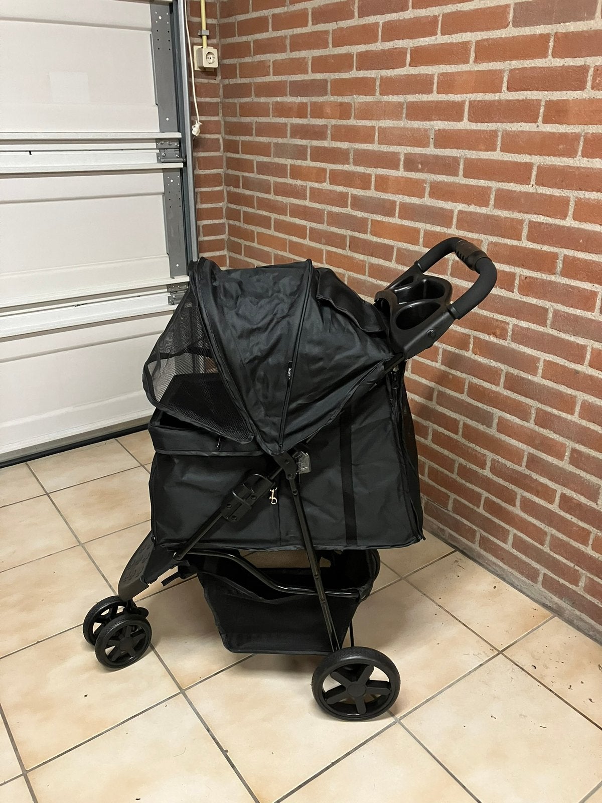 HiPet Pepper Hondenbuggy zwart nieuw, Overige merken, Ophalen, Nieuw, Hondenbuggy