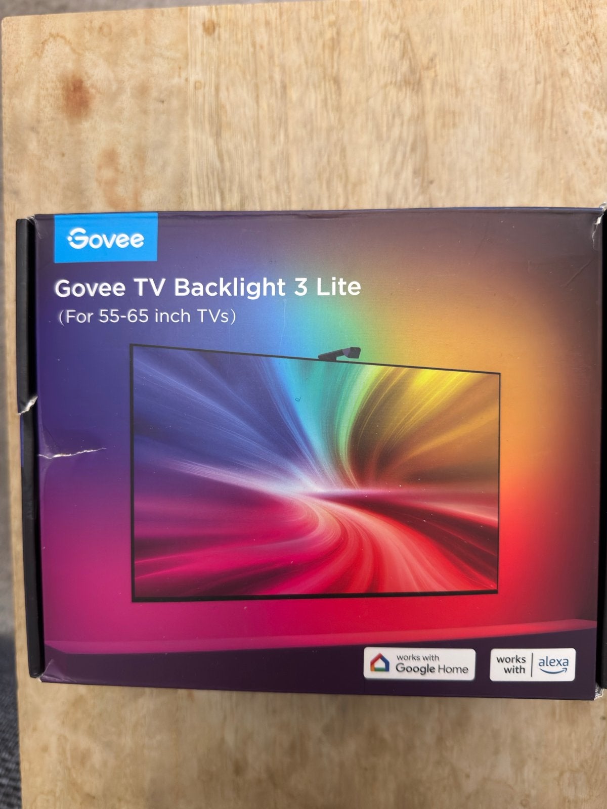 Govee TV Backlight 3 Lite voor 55-65 inch tv's, Ophalen of Verzenden, Nieuw