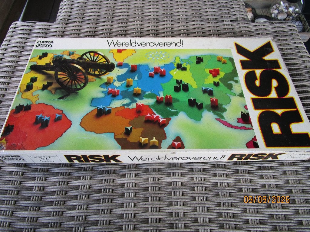Risk en Stratego spellen, Ophalen of Verzenden, Gebruikt