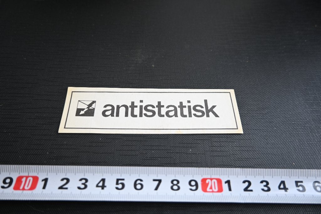 sticker Antistatisk, Ophalen, Zo goed als nieuw