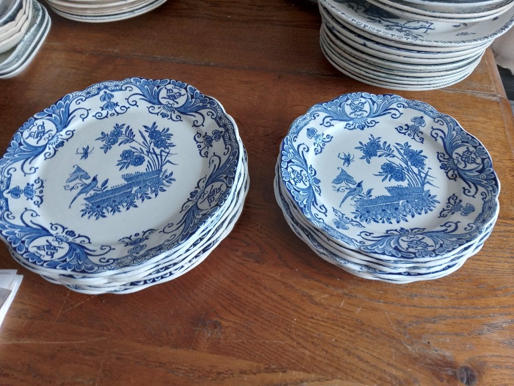 borden van merk B.F.K. serienaam DELFT, van omstreeks 1930, Ophalen of Verzenden