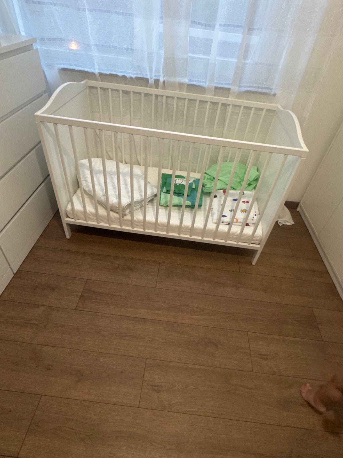 IKEA Kinderbedje met matras - Zo goed als nieuw, Kinderen en Baby's, Ophalen, Zo goed als nieuw, Matras