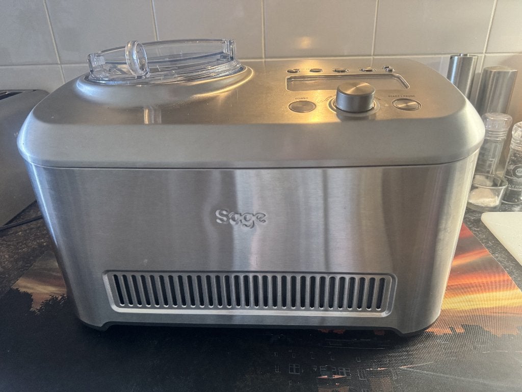 Sage/Breville The Smart Scoop Ice Cream (IJS) Machine, Ophalen of Verzenden, Zo goed als nieuw, Koelelement