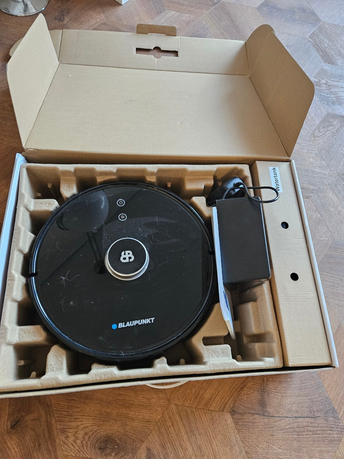 Blaupunkt Bluebot Xtreme Robotic Stofzuiger & Dweilrobot, Gebruikt, Ophalen of Verzenden, Robotstofzuiger, Reservoir