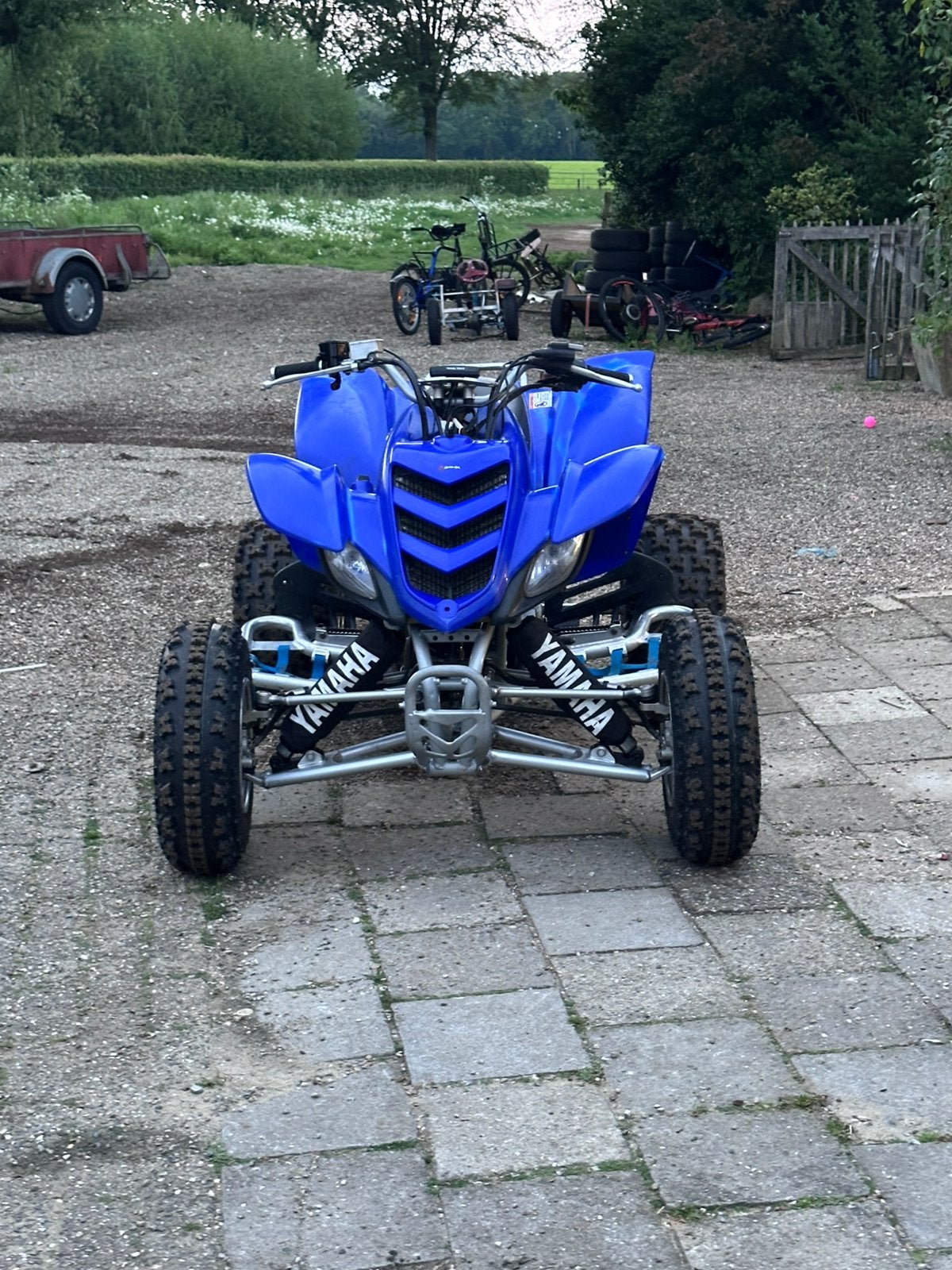 Yamaha raptor 660R met kenteken, Ophalen, Gebruikt