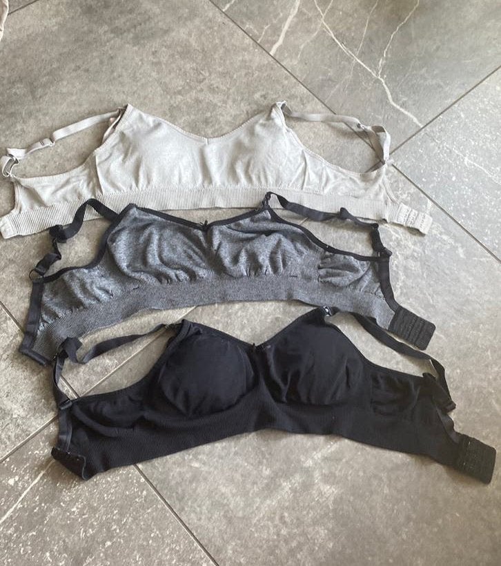 3 stuks Voedingsbh’s maat S, Kleding | Dames, Positiekleding, Zwart, Ophalen of Verzenden, Gedragen, Lingerie of Zwemkleding
