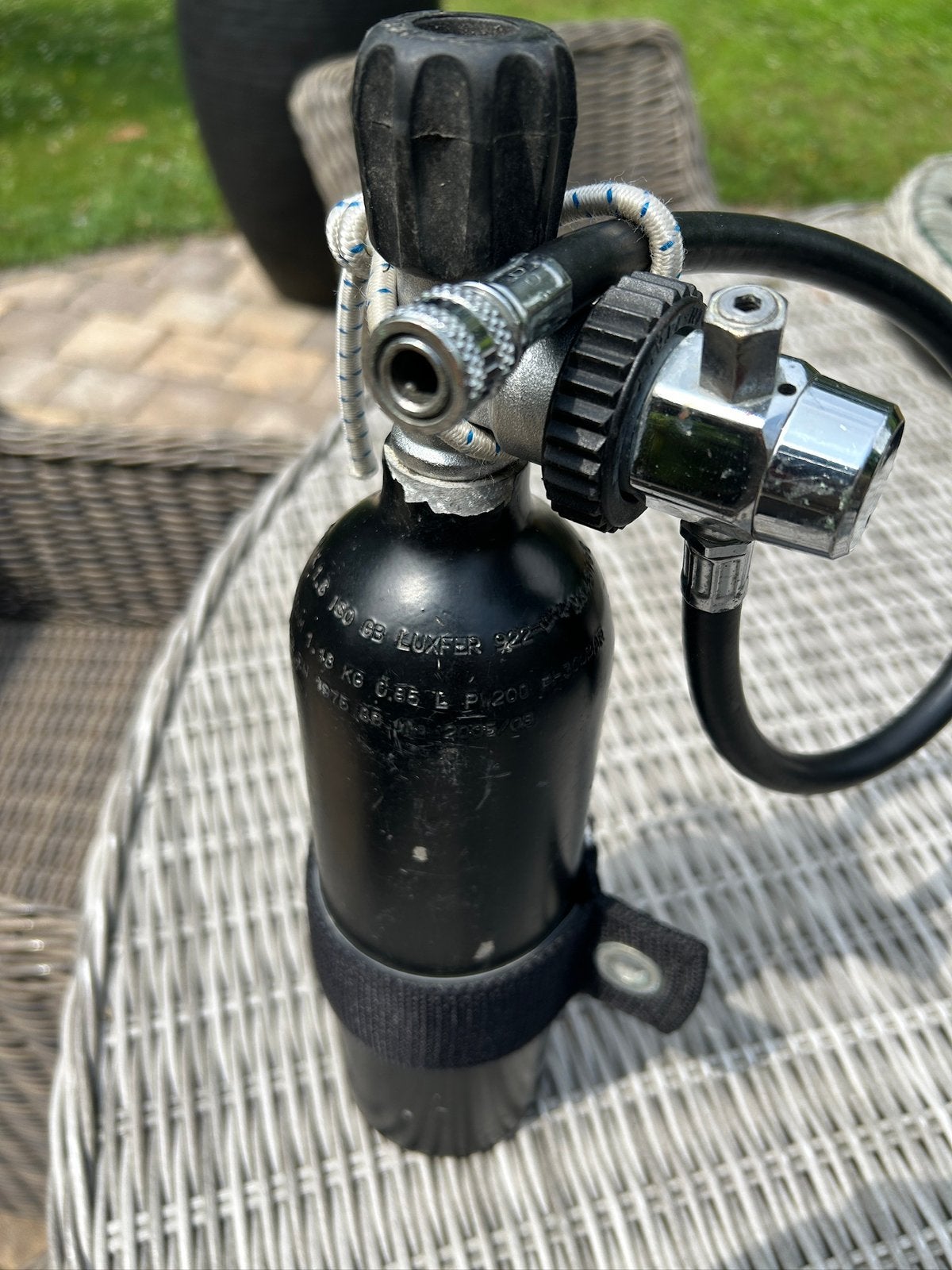 Argon setje, Ophalen of Verzenden, Gebruikt, Duikpak