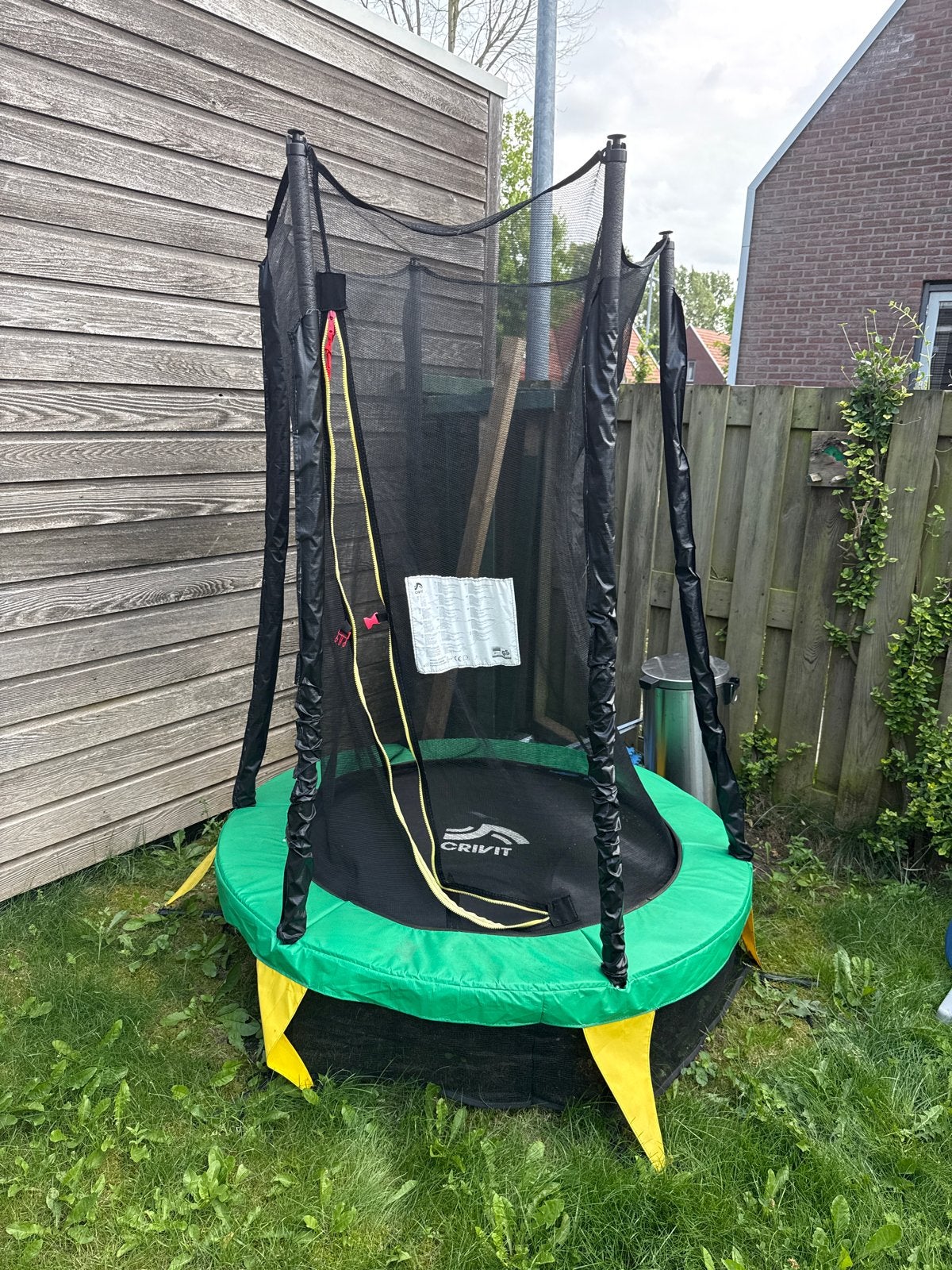 Crivit Trampoline met Veiligheidsnet - Zo goed als nieuw, Kinderen en Baby's, Speelgoed | Buiten | Trampolines, Ophalen, Zo goed als nieuw