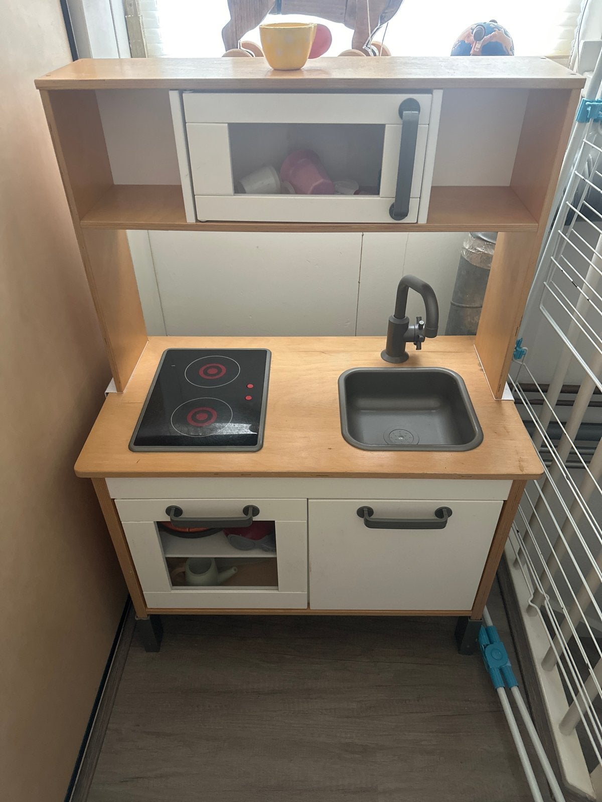 IKEA Duktig Speelkeuken met accessoires, Ophalen of Verzenden, Zo goed als nieuw, Hout, Speelkeuken
