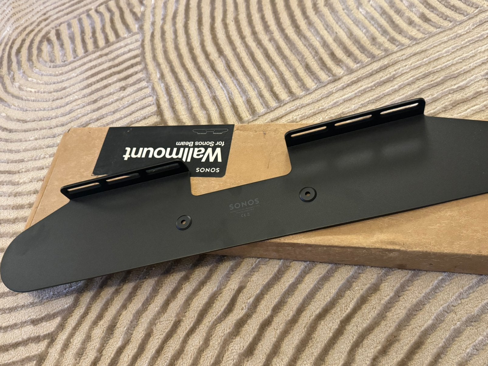 Sonos Beam muurbeugel – origineel, zwart, nooit gebruikt, Ophalen, Nieuw