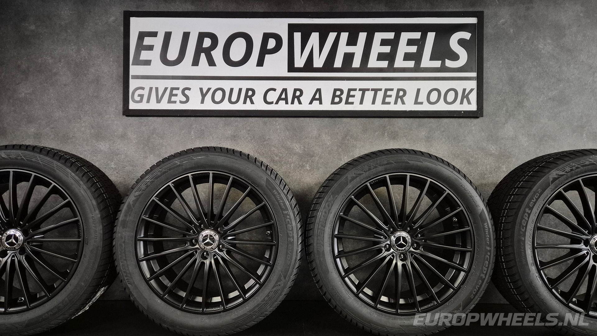 19 inch Mercedes AMG velgen GLA GLB EQA EQB winterbanden