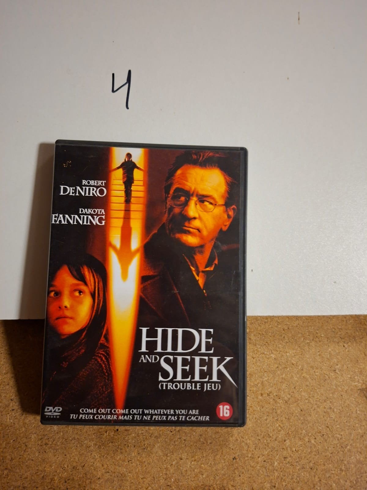 Hide and Seek (DVD) - Robert De Niro, Dakota Fanning, Psychologische thriller, Vanaf 16 jaar, Nederlands, Ophalen of Verzenden