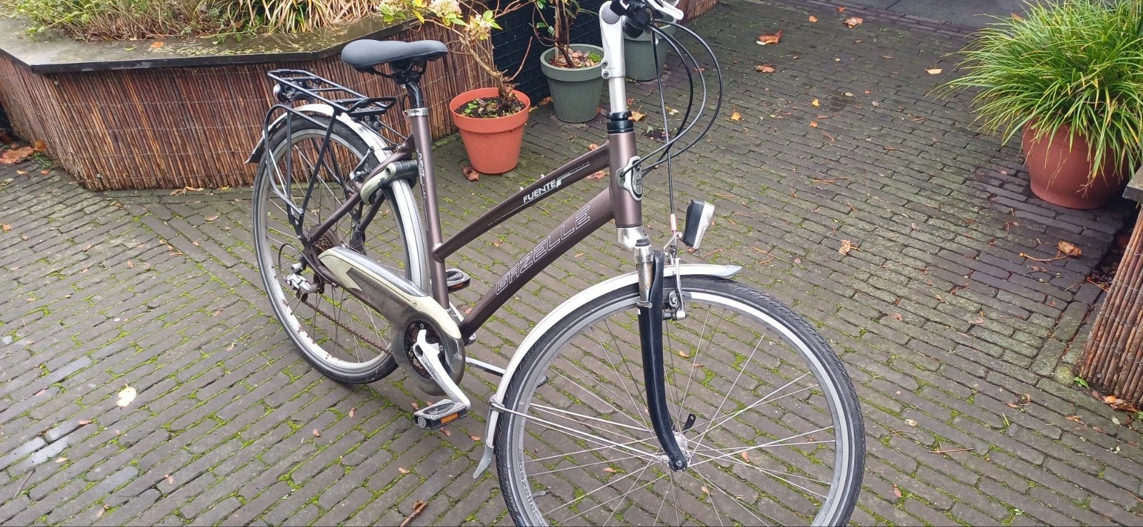 gazelle fuente dames trekking bike 53 cm, Ophalen, Gebruikt, Gazelle